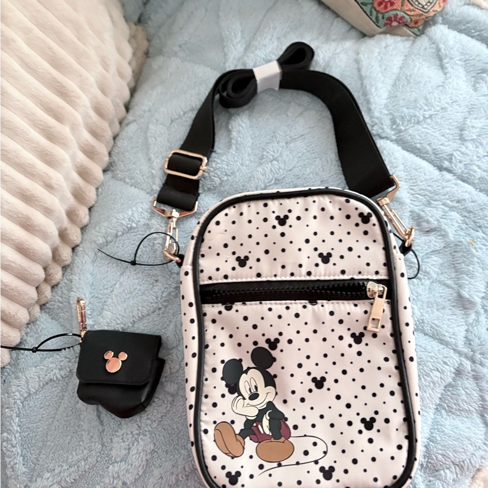 Disney Mickey Mouse Polka Dot Crossbody Bag